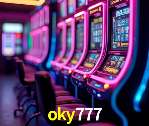 Interface moderna da plataforma oky777